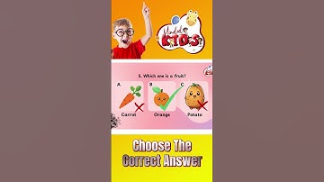 Minded Kids Quiz Level 1 |  Kids  Fun Learning Quiz Shorts #braingames #funlearning #kidsvideos