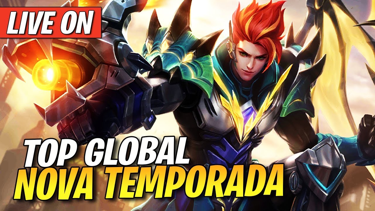 🔴 RUSH TOP GLOBAL CLAUDE NOVA TEMPORADA ❤️ MOBILE LEGENDS 