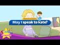 [Telephone Conversations] May i speak to kate?  - Easy Dialogue - Role Play