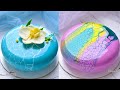 How To Make The Most Satisfying Mirror Glaze Cake Decorating Compilation