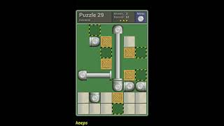 Pushing Machine (Extreme) Level Puzzle 29 - Perfect Solution