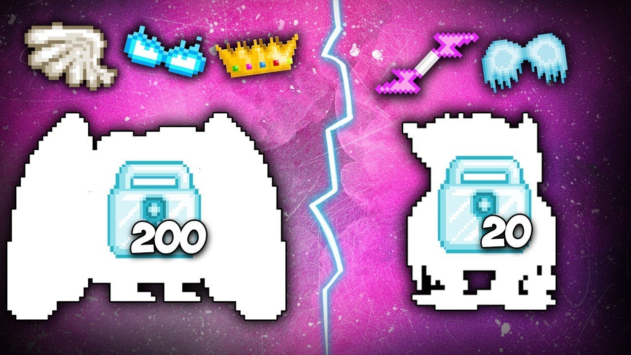 Growtopia | 200 Dls Vs 20 Dls Set Challenge! *WOW*