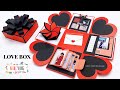 Hng dn love box   explosion box tutorial  ngoc vang handmade