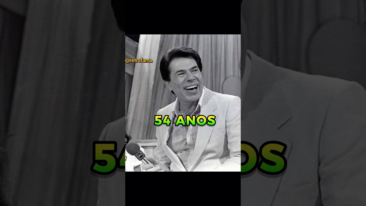 Antes e depois de Silvio Santos! #silviosantos #antesedepois #sbt #programasilviosantos
