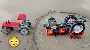 Diy Tractor Stuck In Mud Mini Science Project Part 8 || @topminigear @rvhacks
