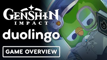 Genshin Impact x Duolingo - Official Collaboration Trailer