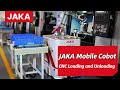 Jaka mobile cobot  cnc loading and unloading