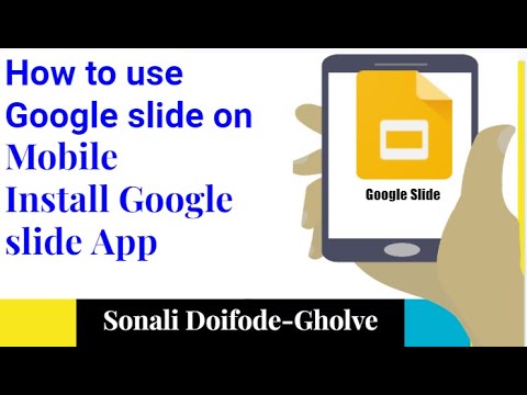 How to create ppt using Google slides on Mobile| Make presentations ...