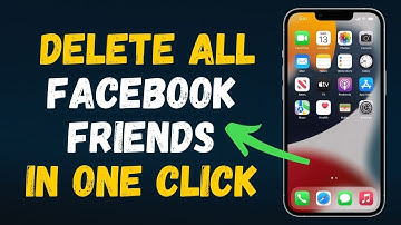 How to Delete All Facebook Friends in One Click in 2024 (Step by Step)