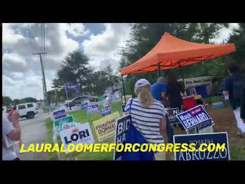 Laura Lomer Catches Kamala Harris BODY DOUBLE at Palm Beach