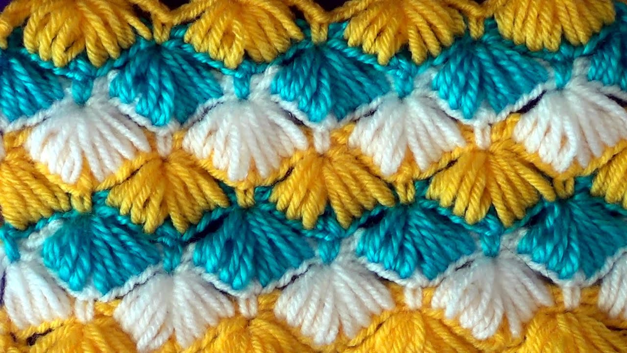 Узор Пышные веерочки