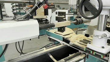 2023 Best CNC Wood Turning Lathe Machine with Automatic Feeding System