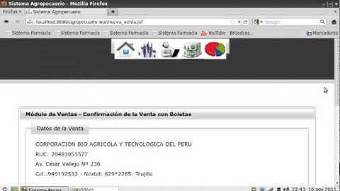 Sistema web de Ventas y Almacen : JAVA Open Source.