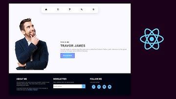 Create Portfolio website using React JS part 2 | complete portfolio website part 2 #reactjs #website