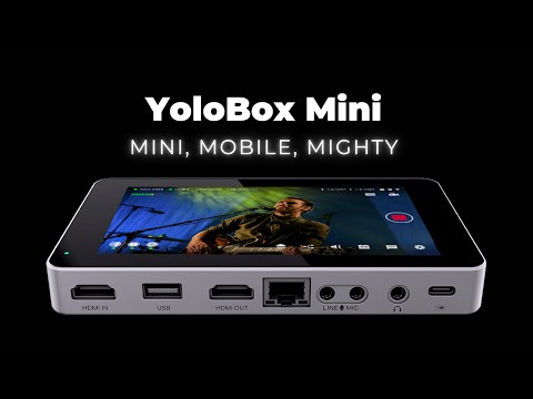 YoloBox Mini丨Ultra-Portable, All-In-One Live Streaming Encoder & Monitor