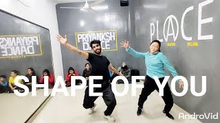 SHAPE OF YOU -Ed Sheeran | Simple choreography | Alex Akshay choreography