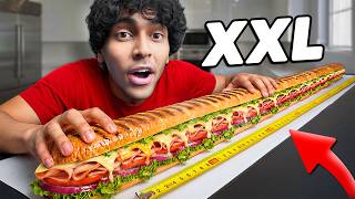 ICH esse das LÄNGSTE Sandwich in 24 STUNDEN! 😳😂 | Yow Mohi