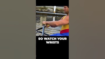 Drill for learning the sculling feather #rowing  #sculling  #balanceexercises