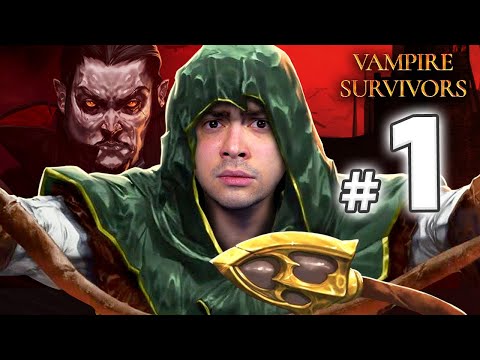alanzoka jogando Vampire Survivors - #1