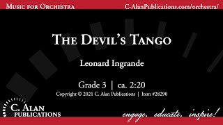 The Devil&#39;s Tango (String Orchestra Gr. 3) - Leonard Ingrande