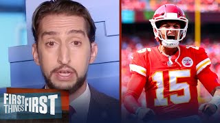 The Chiefs scored a one-punch knock out in victory over Cleveland — Nick | NFL | FIRST THINGS FIRST