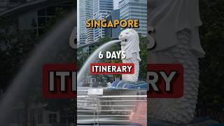 Best of Singapore in 6 Days ? shorts travel singapore traveladvice itinerary universal tips