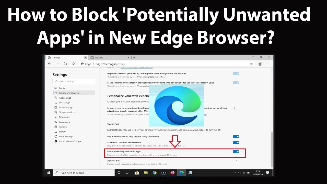 how to unblock a website on microsoft edge