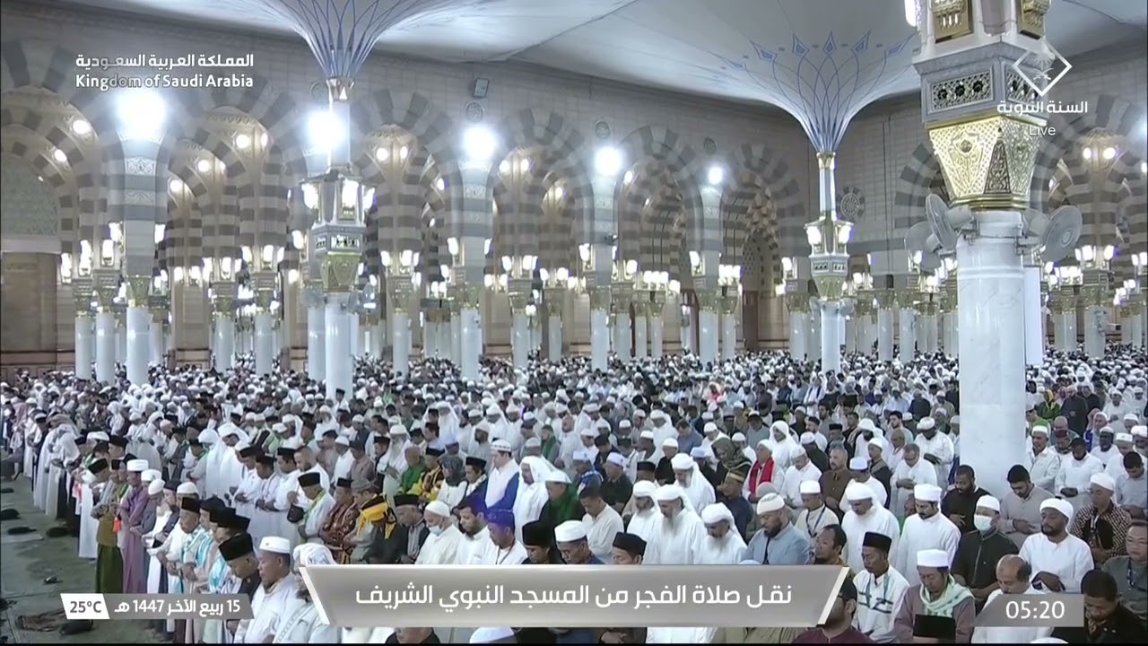 صلاة الفجر للشيخ محمد برهجي 15 ربيع الآخر 1447هـ