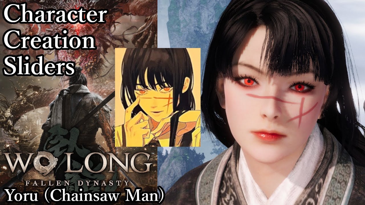 Wo Long: Fallen Dynasty Character Creation - Yoru (Chainsaw Man)