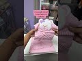 Set de baño para niña 0/6 meses