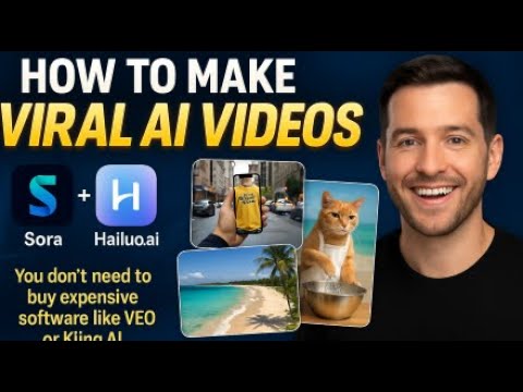 How to Make Viral AI Videos (Using Sora, Hailuo Ai & More for FREE ...