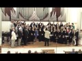 A Capella Choir sings "Beautiful Savior"