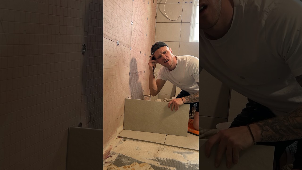 How To Cut Wall Tile Into Floor Tile 