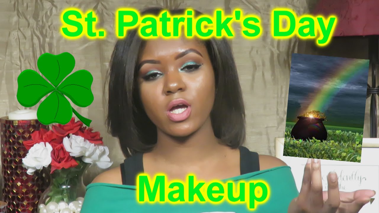 Chit chat St. Patrick's Day makeup + First impressions + Bloopers | Ashley Lynn Beauty