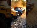 Golden Hour RC Truck Convoy! ☀️ Scale Model Adventure
