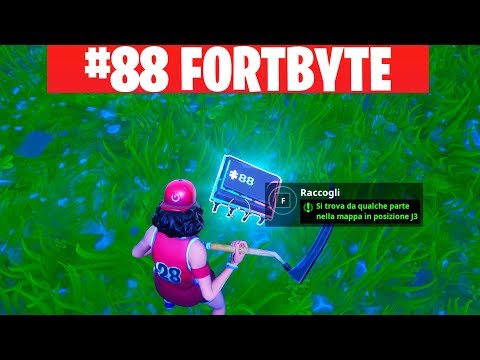 Video: Dove Trovare Fortbyte 88: Trovato Da Qualche Parte Nella Posizione Della Mappa J3 A Fortnite