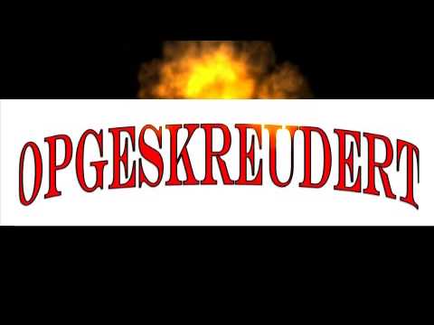 OPGESKREUDERT