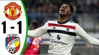 Download lagu Manchester United vs Viktoria Plzen  1- 1 - All Goals and Highlights- 2024