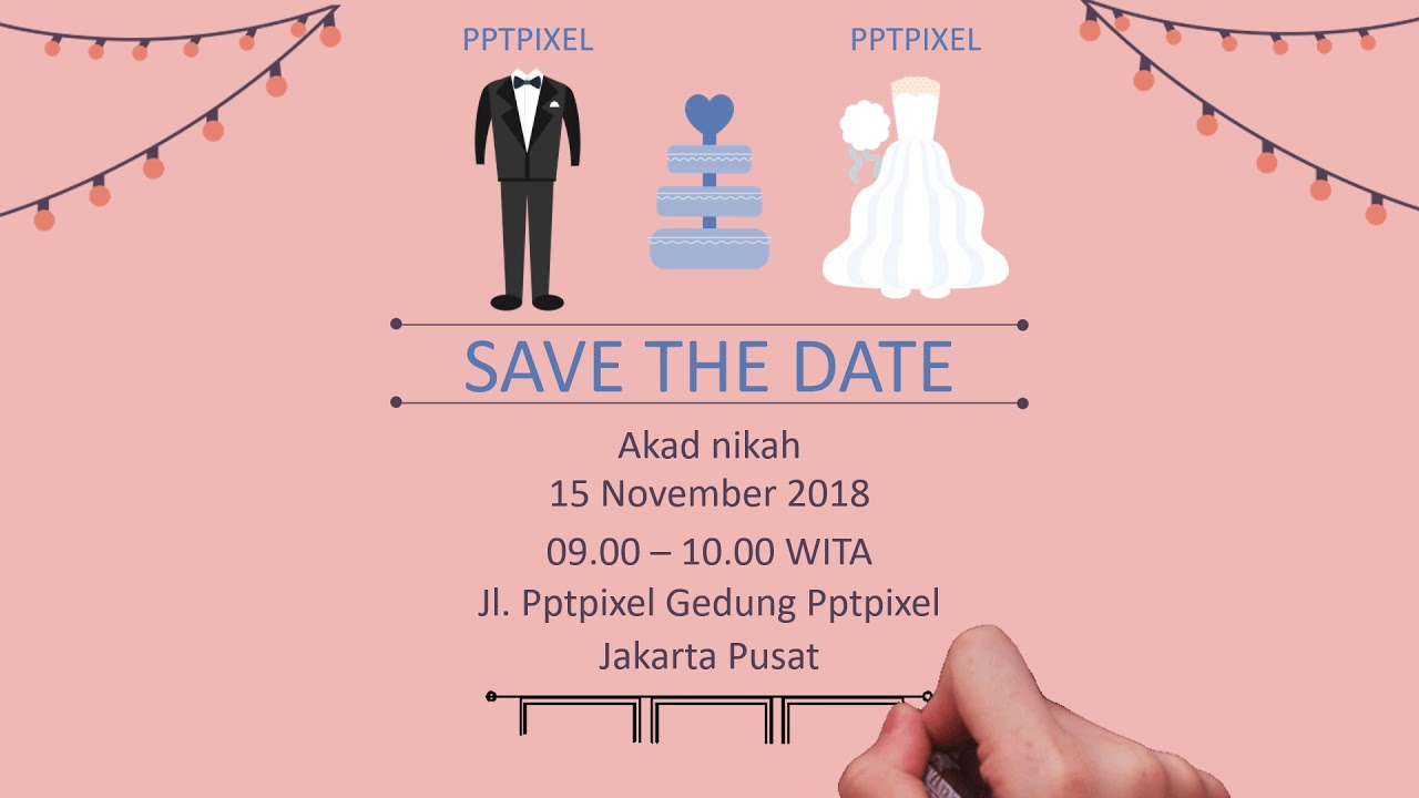 Jasa video undangan Pernikahan Islami, Wedding whiteboard, akad nikah, Event Musik, Storyboard