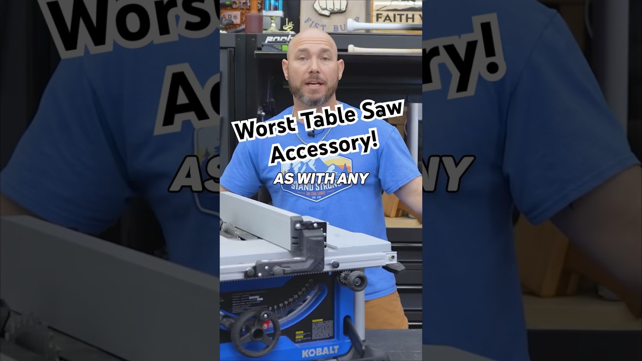 Worst Table Saw Accessory EVER! 