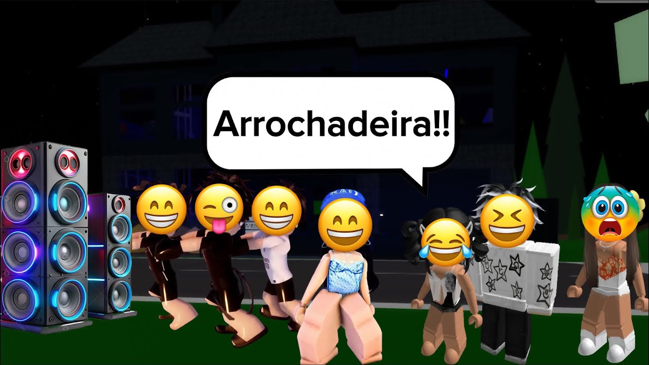 A menina que fez um baile funk escondido da mãe e se deu mal - História Roblox