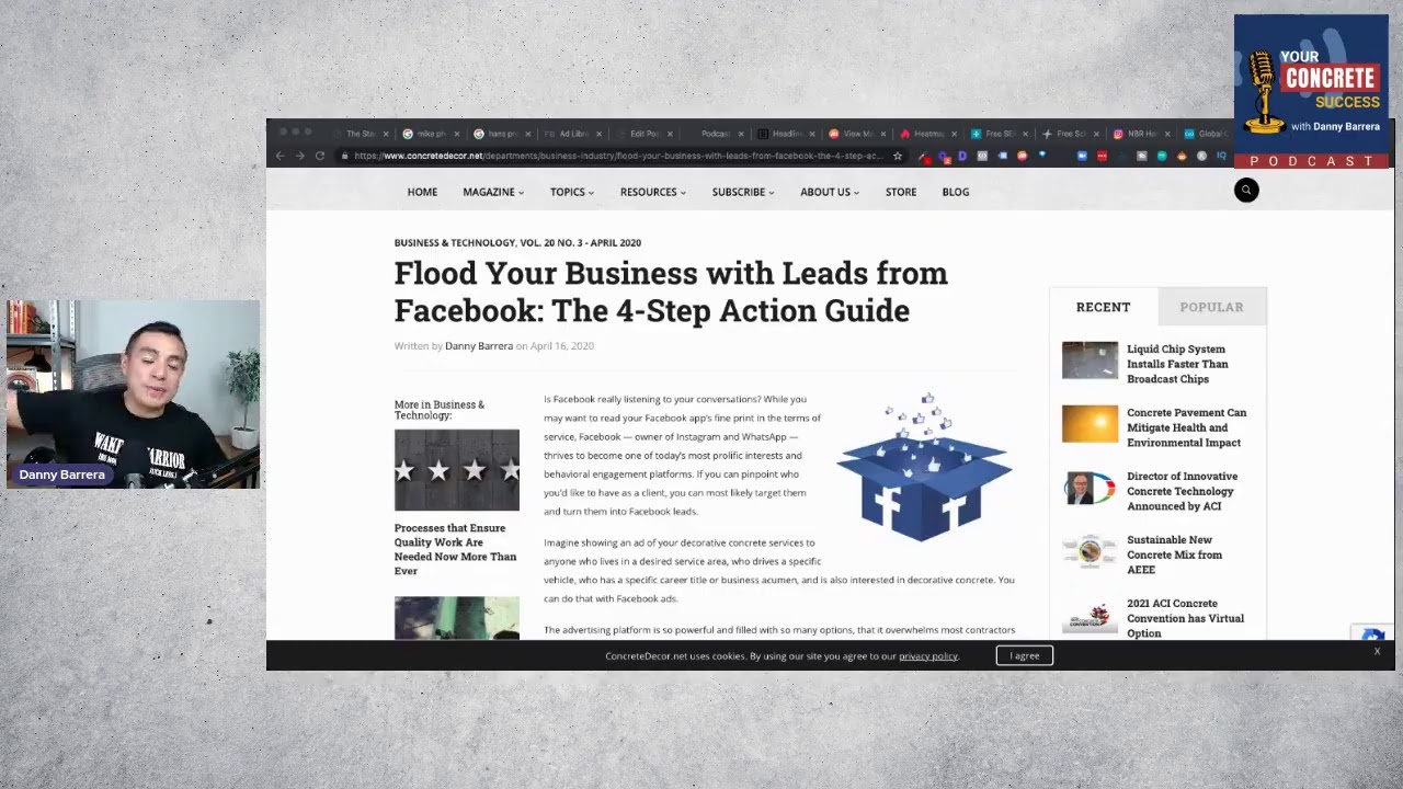 If You Could Only Do One Thing To Advertise Your Decorative Concrete Business