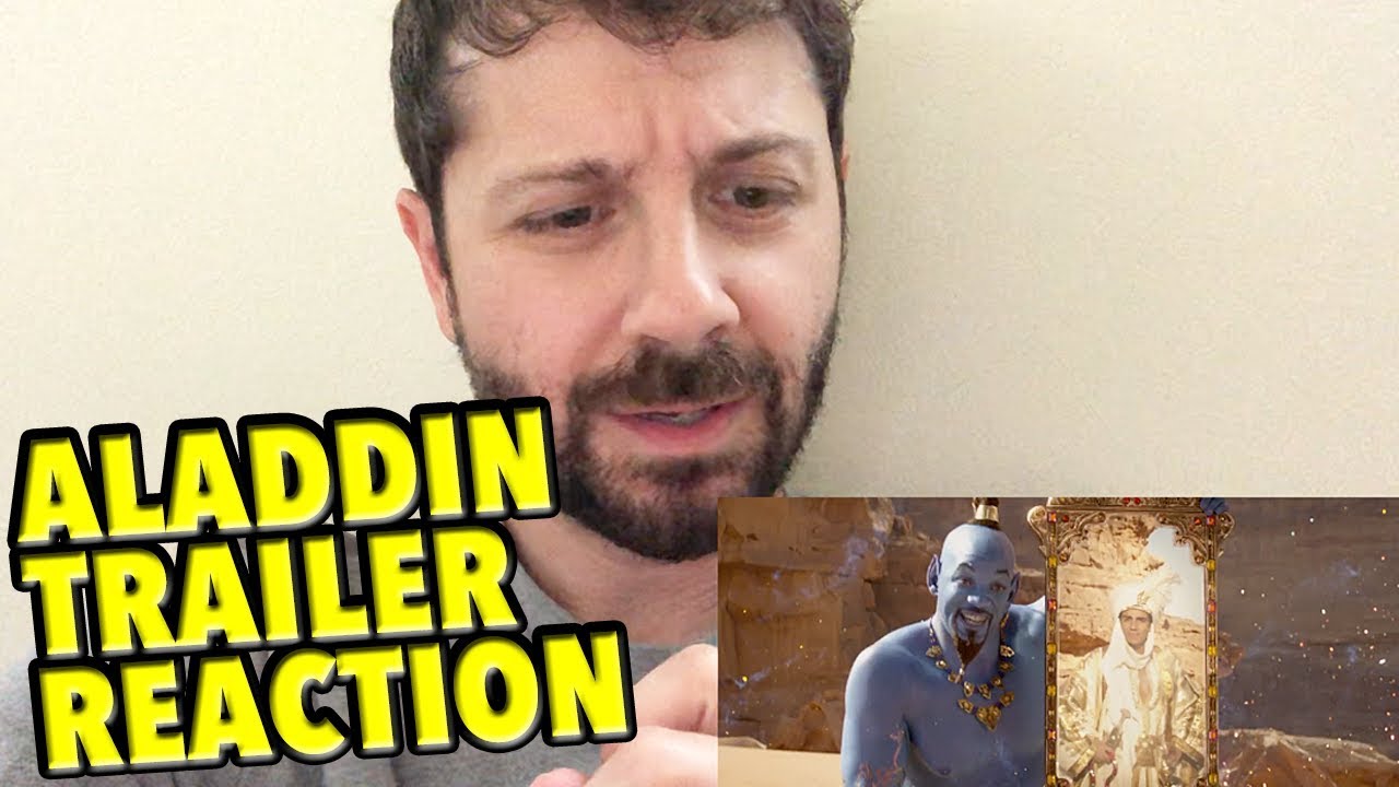 Disney's Aladdin Official Trailer REACTION - YouTube