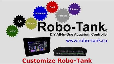 Robo-Tank DIY Aquarium Controller V5 - Customize
