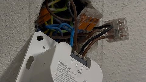 Meross Matter Roller Shutter Switch – Full Installation & iOS Setup Guide