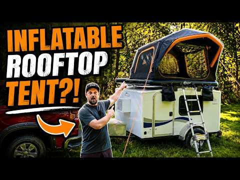 INFLATABLE ROOFTOP TENT?! Portal Nomis ONE™ | The Ultimate Overlanding Tent?