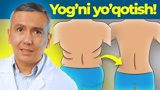 10 ta usul bilan Bel va Qorindagi Yog'ni oson yo'qotish!