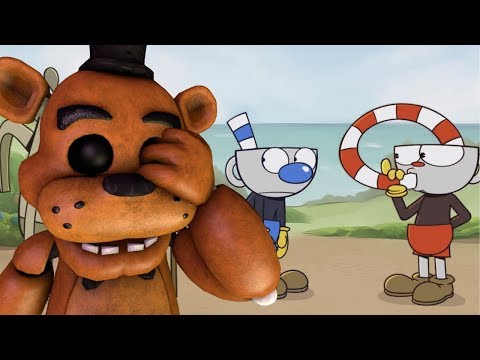 Fat Freddy Reacts #15 / The Cursed Thirst (Cuphead Parody) REACTION