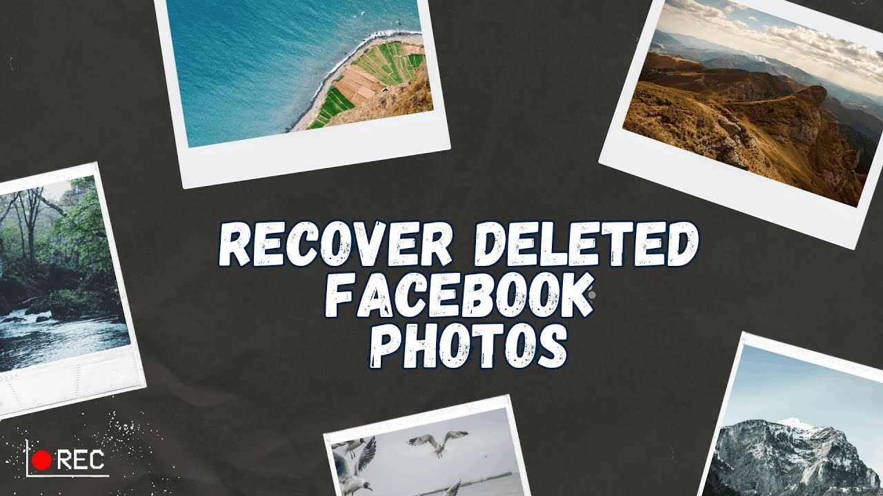 How to Recover Deleted Photos from Facebook? (3 Solutions)