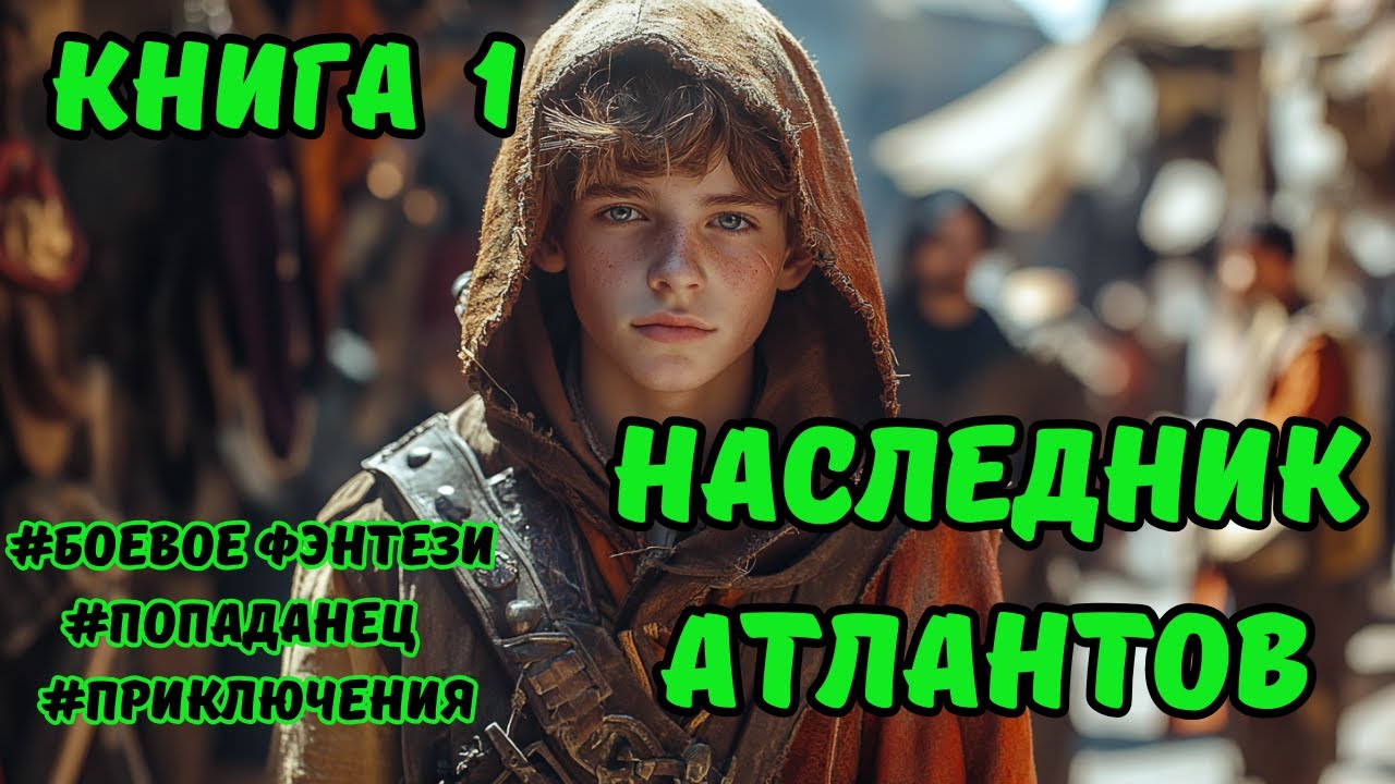 | АУДИОКНИГА | НАСЛЕДНИК АТЛАНТОВ | Фэнтези | ПОПАДАНЦЫ | КНИГА 1 | #аудиокниги  #фэнтези